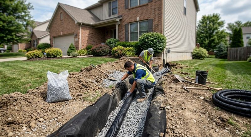 Landscape Drainage Installation Service