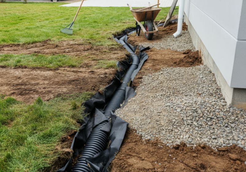 Landscaping Drainage Installation